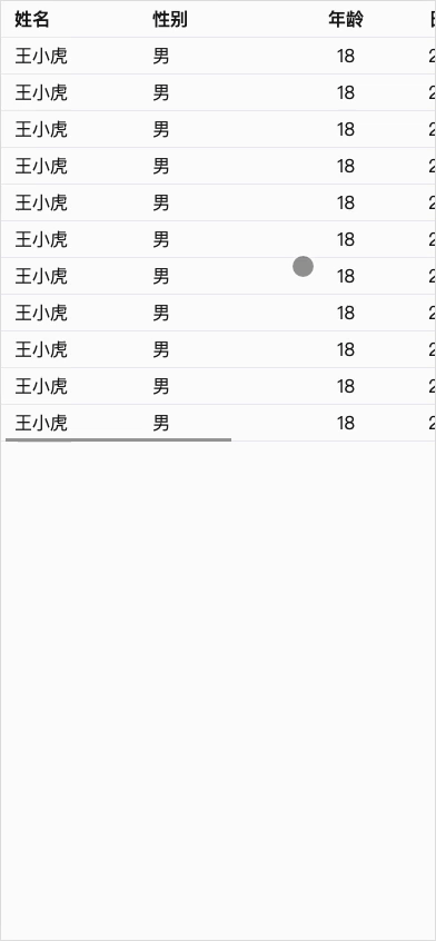全端支持,table移动端table插件,支持固定表头,固定列 - DCloud 插件市场