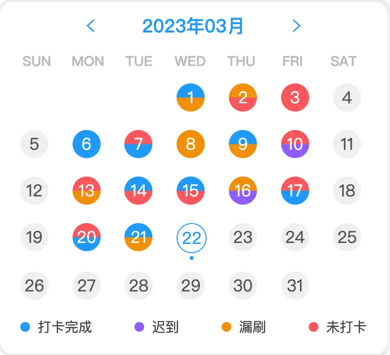 精美的日历、考勤打卡、待办日历 DCloud 插件市场